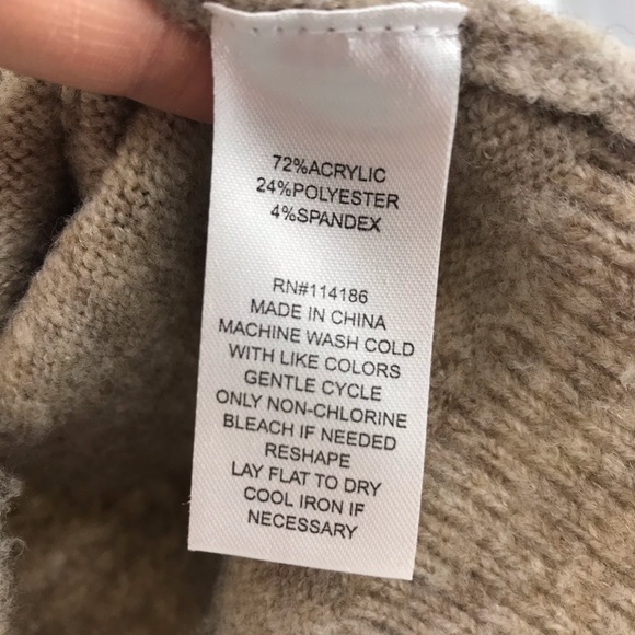 Peyton Primrose knit sweater lace trim keyhole xl - Picture 10 of 16